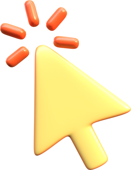 3D Arrow Cursor Icon